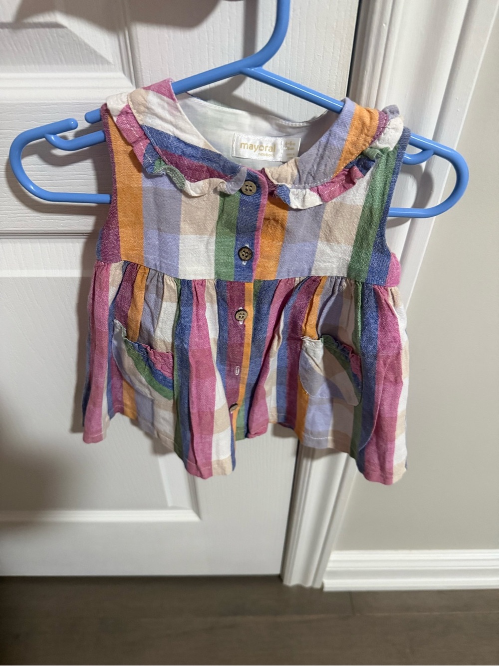 Mayoral Multicolor Striped baby dress